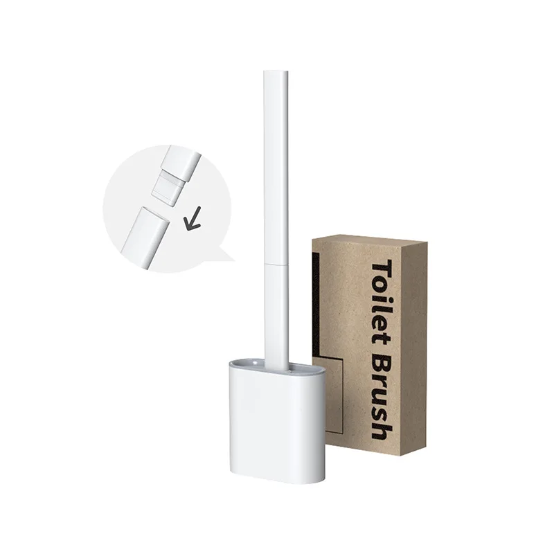 

High Quality Toilet Brush Bathroom Wall-mount Quick Draining Clean Tool Cleaning Brush with Drying Holder Bathroom Accessories