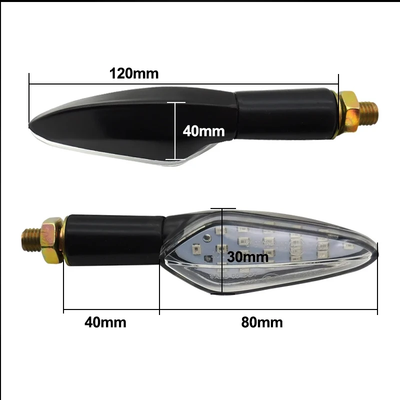 Указатель поворота Электрический мотоцикл Свет указателя Световой индикатор