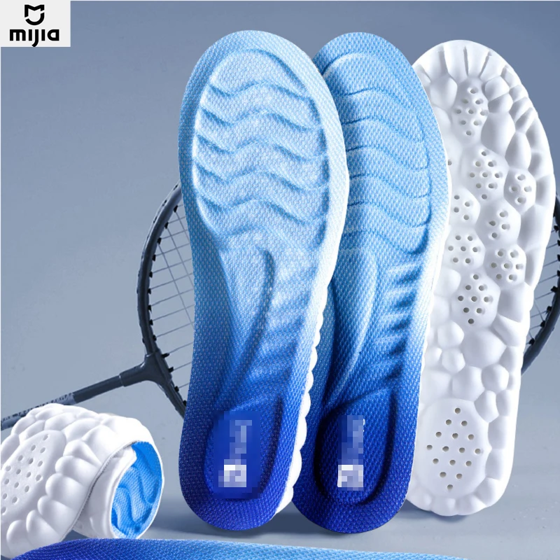 

Стельки Mijia 4D Cloud Sports для обуви, мягкие дышащие амортизирующие, ортопедические, для бега