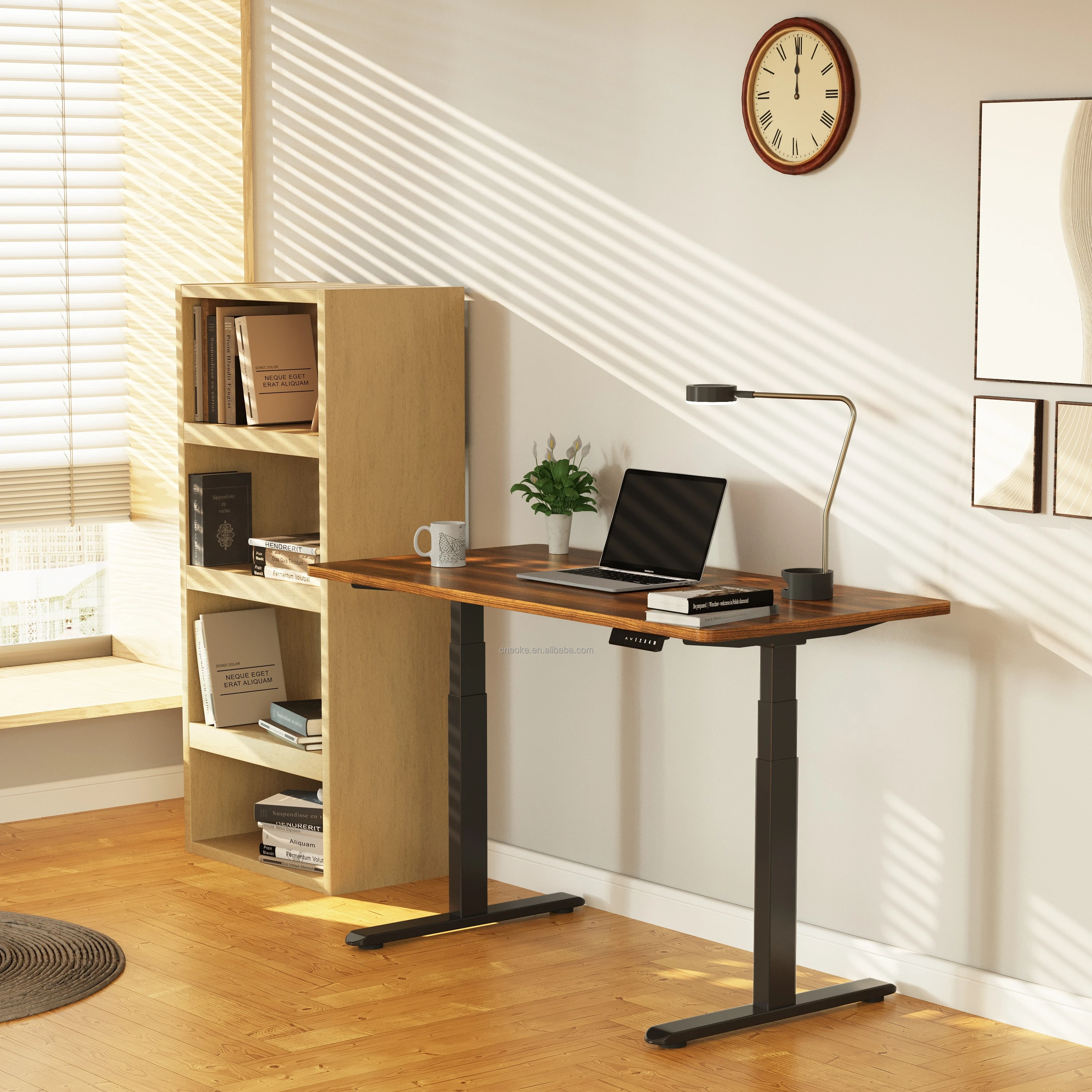 

AOKE high speed 48mm/s adjustable lifting desk electric height adjustable stand up desk