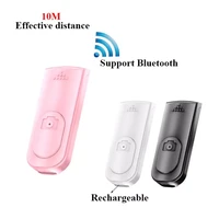 wireless remote control self timer button rechargeable controller camera stick shutter release selfie for ios android