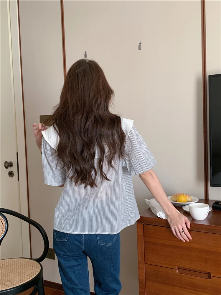 Женская блузка женская рубашка летние женские блузки макси блузы повседневные