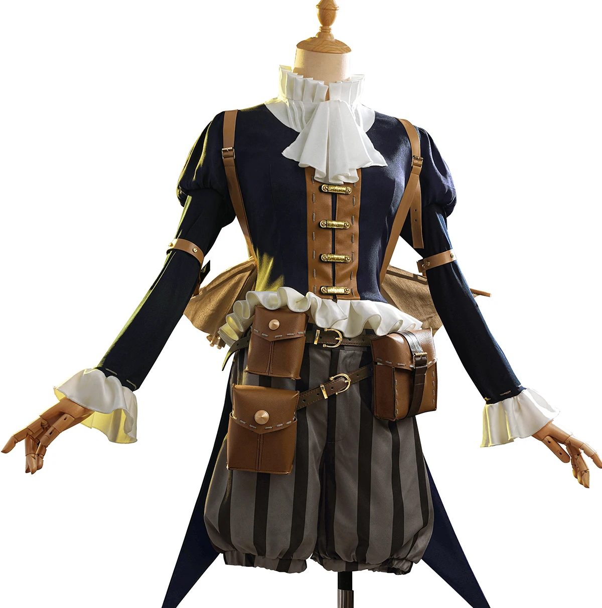 COS-HoHo Identity V Anne Lester Toy Merchant Miss Paper Wings QiZhen Модный игровой костюм Косплей Костюм