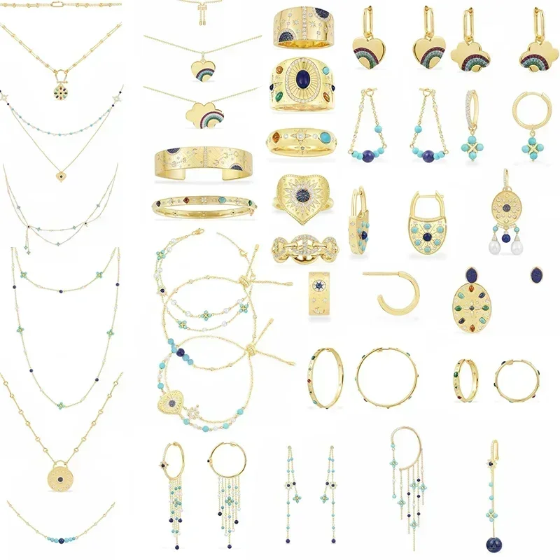 RP Высокое качество стерлингового серебра 925 пробы июль 2021 новые серьги в богемном