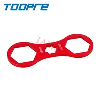 toopre mountain bike redblue fork shoulder cover wrench aluminium alloy removal tool 1214g iamok bicycle parts