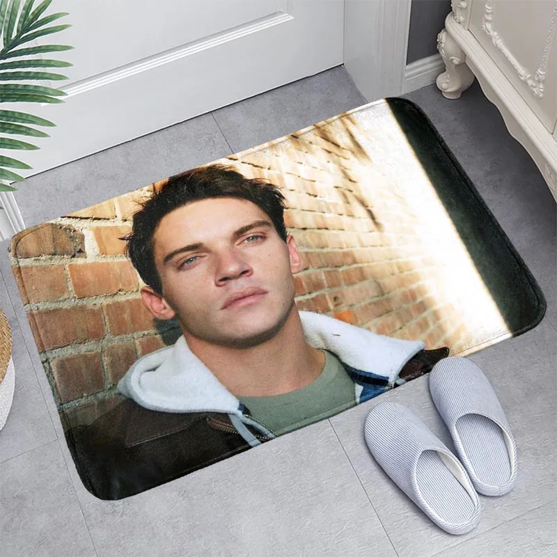 

New Arrival Jonathan Rhys Meyers Doormat Home Mat Machine Made Anti Slip Carpet Living Room/Hallway Bath Mat For Kids Gift