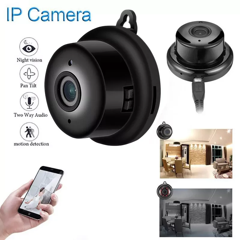 

V380 1080P Home Wireless Wifi 360 Degree Panoramic Camera IP HD Two-way Audio TF Card Monitor Outdoor Waterproof