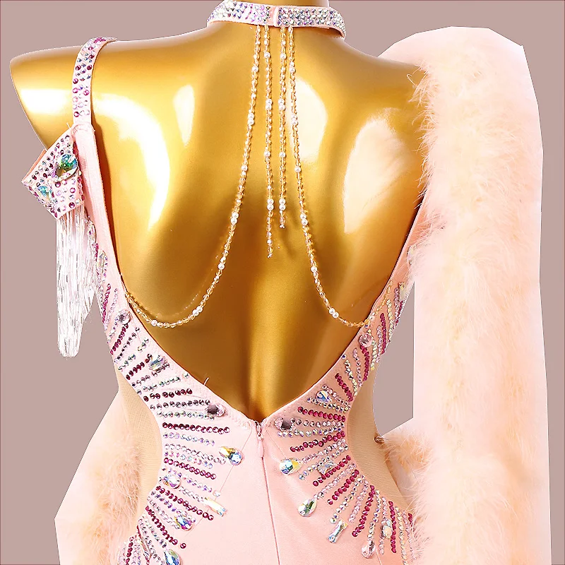 Женские танцевальные костюмы платье для вальса танцевальная одежда