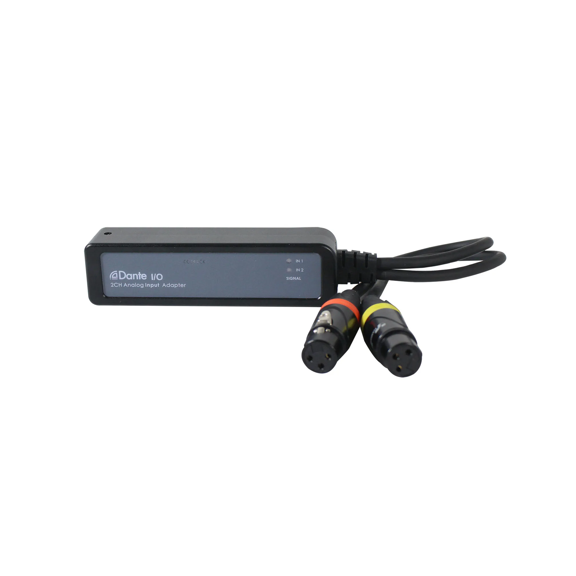 2-канальный аналоговый преобразователь RJ45 в Dante с блоком питания AES67 и POE для