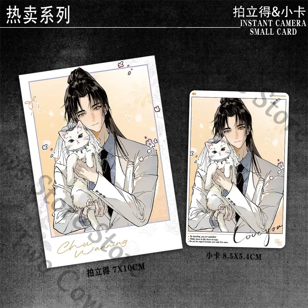 Фото Фотоаппарат мгновенной печати The Husky and His White Cat Shizun MoRan Chu Wanning Instant Camera Colleagues Ambitus: Оригинальный сувенир с низким содержанием калорий, подарок №5