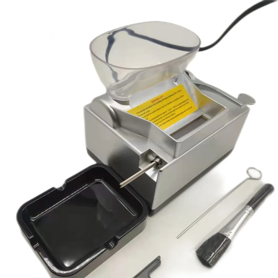 

Automatic Cigarette Rolling Machine Electric Tobacco Maker DIY 8mm Electronic Gadgets Roller Cigarettes Tube Smoking Men Gift