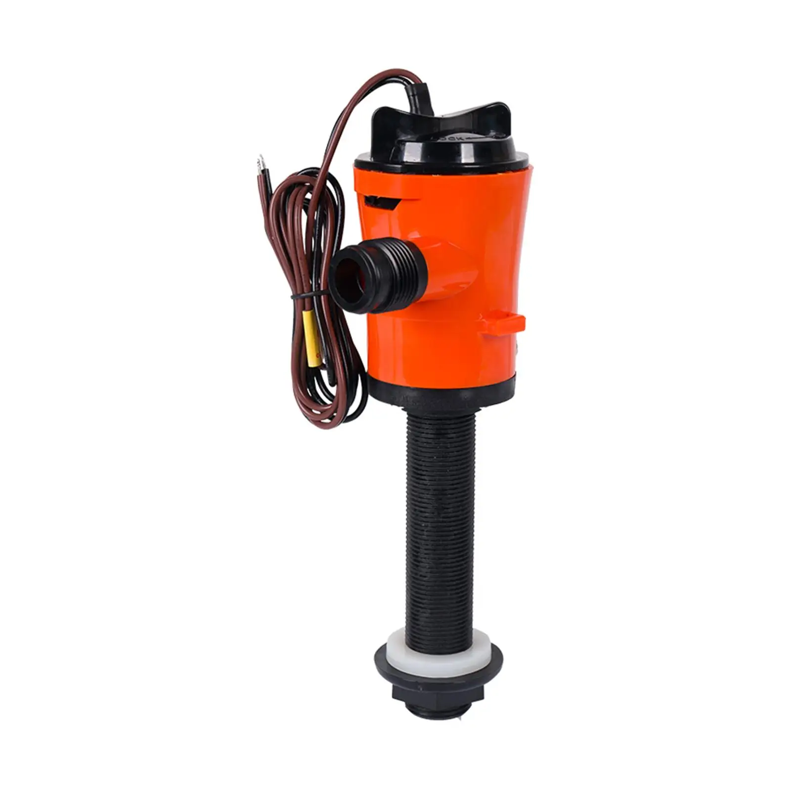 

Aerator Livewell Pump with Filter Easy Installation Boat Tools Replacement Accessory Durable Professional Boat Bilge Pump