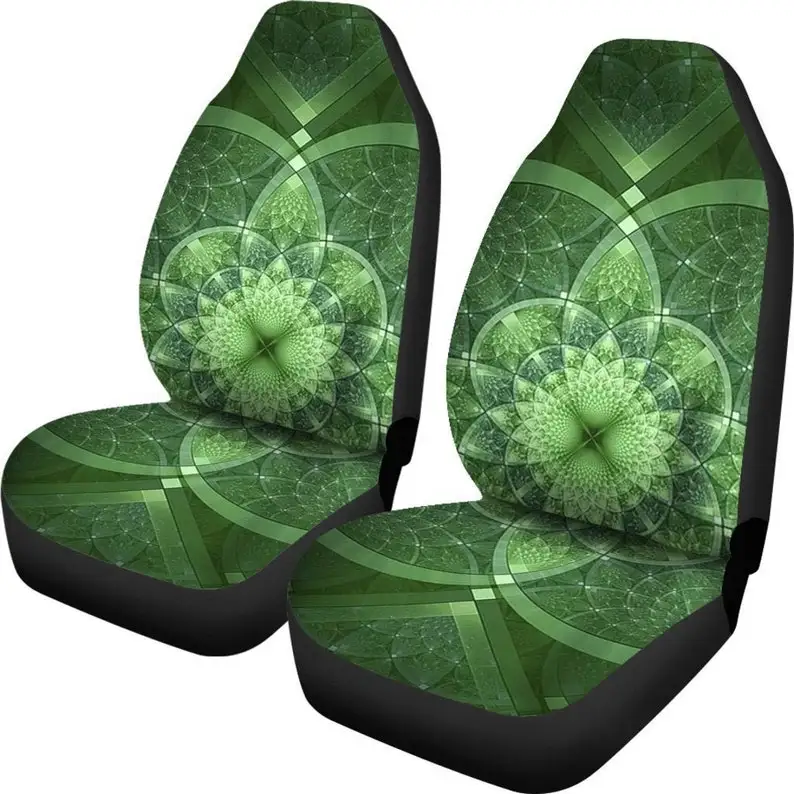 

St. Patrick Car Seat Covers (Set Of 2) / Shamrock 2 Front Car Seat Covers / St. Patrick Car Seat Covers / Car Seat Protector / C