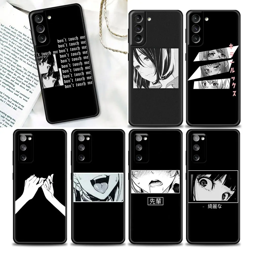 

Anime Aesthetic Japanese Fundas Coque Phone Case for Samsung Galaxy S22 S7 S8 S9 S10e S21 S20 Fe Plus Ultra 5G Cases Funda Capa