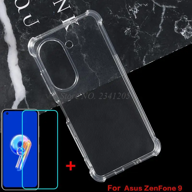 

Anti-knock Fitted Case For Asus Zenfone 9 Case Silicone Soft Transparent Phone Case For Zenfone 9 Back Cover Bumper Shell Skin