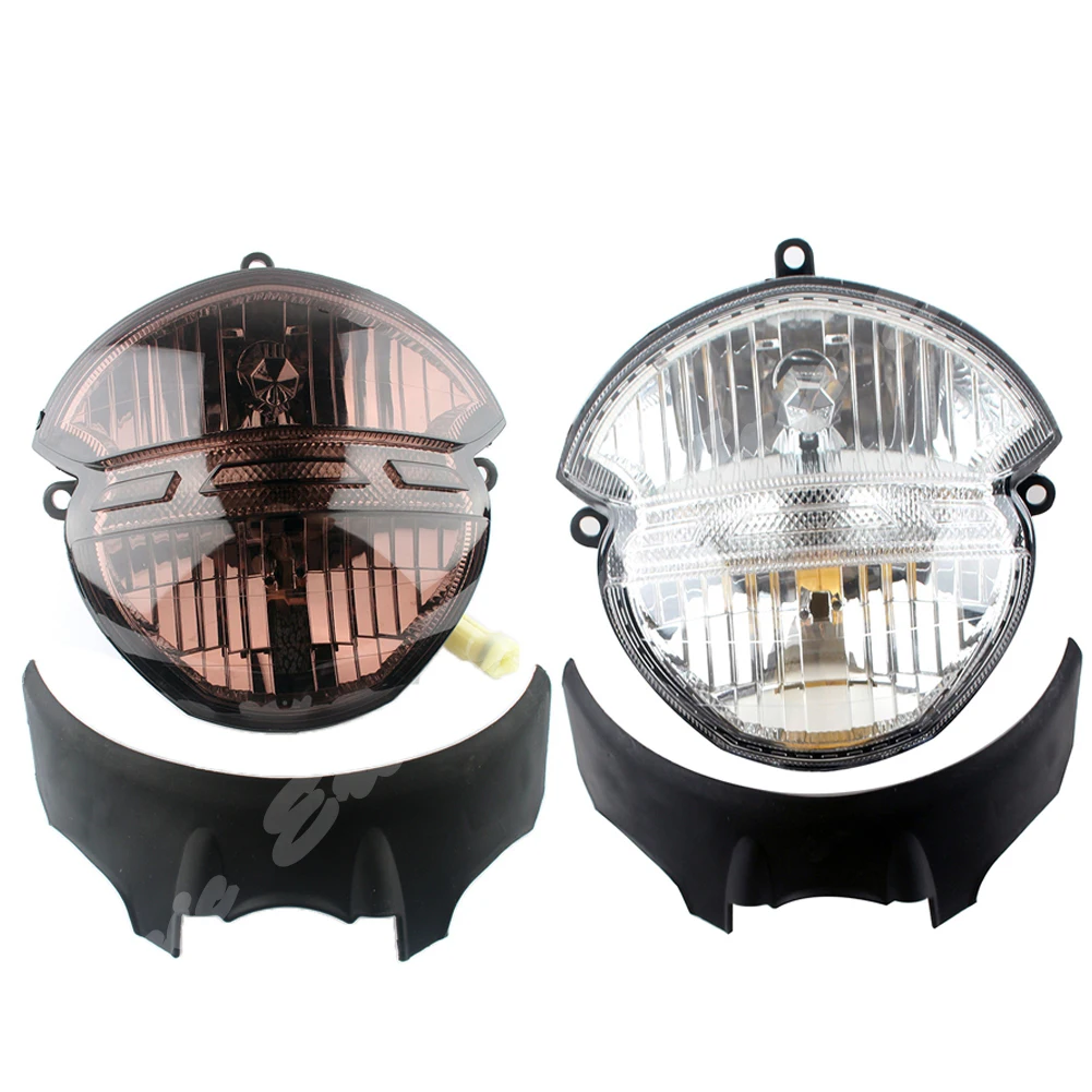 

Передняя фара мотоцикла в сборе для Ducati Monster 696 1100 1100S 2008 2009 2010 2011 2012 2013 2014 дымчатые прозрачные линзы