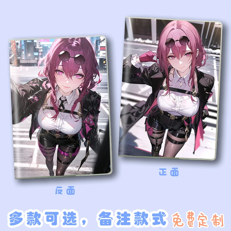 Аниме Honkai: Star Rail lHimeko Kafka Серебряный волк Косплей блокнот Jotter для студентов