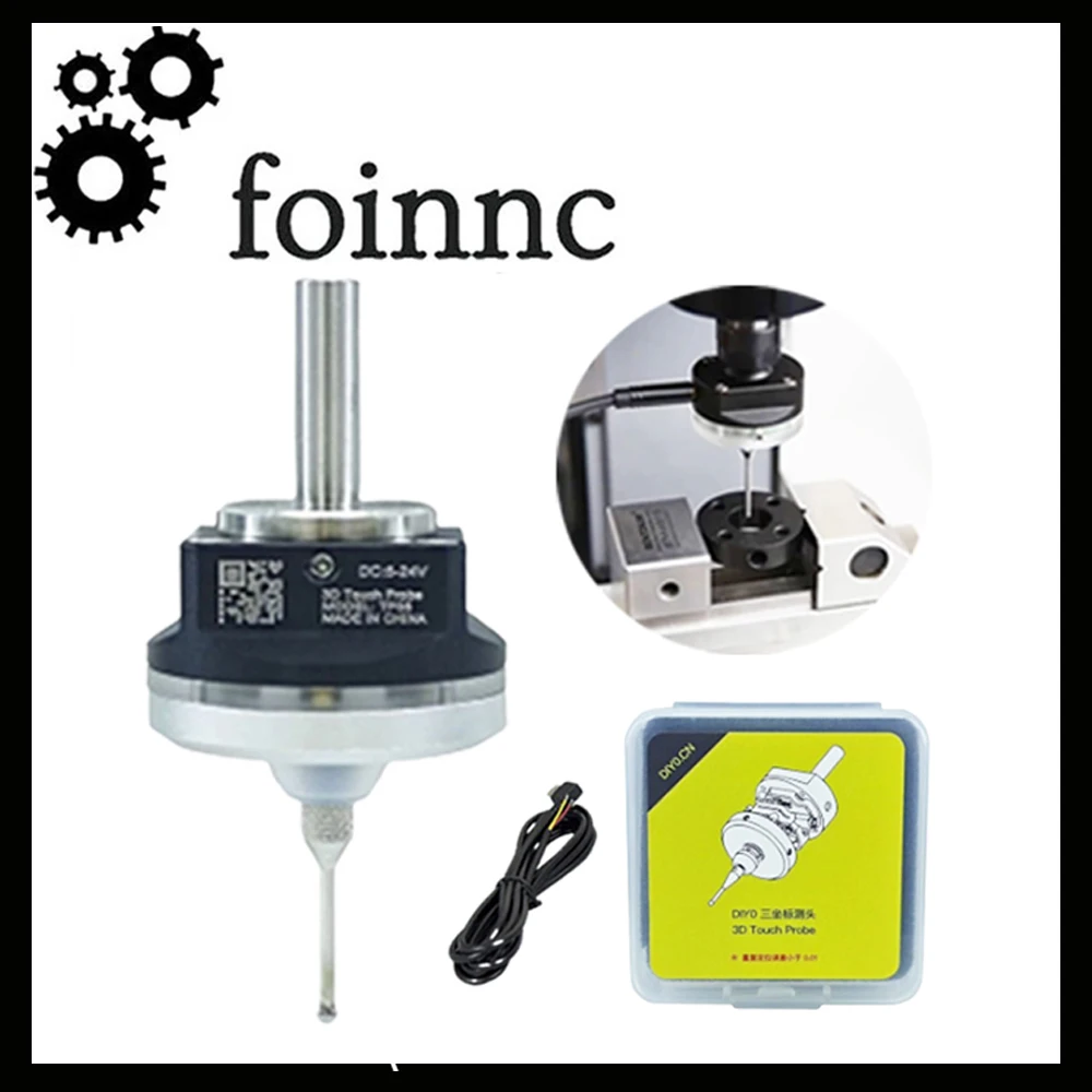 

Newest V5/V6 Anti-roll 3d Touch Probe Edge Finder Find Center Of Desktop Cnc Probe Compatible With Mach3 And Grbl