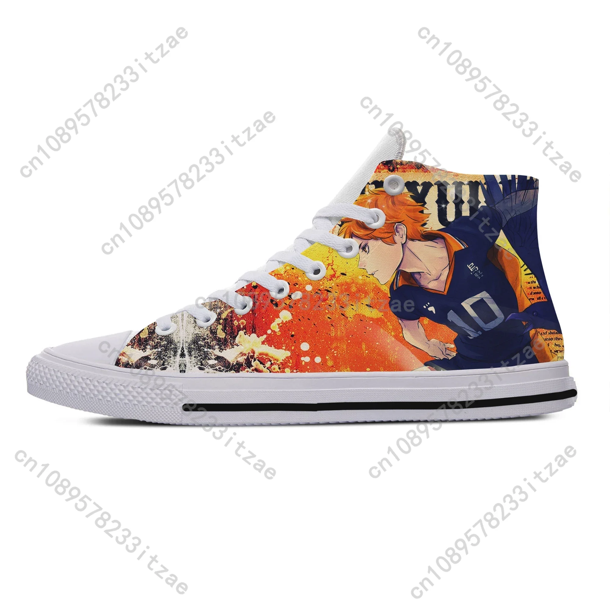 Кроссовки Haikyuu для мужчин и женщин повседневная обувь волейбола забавная ходьбы