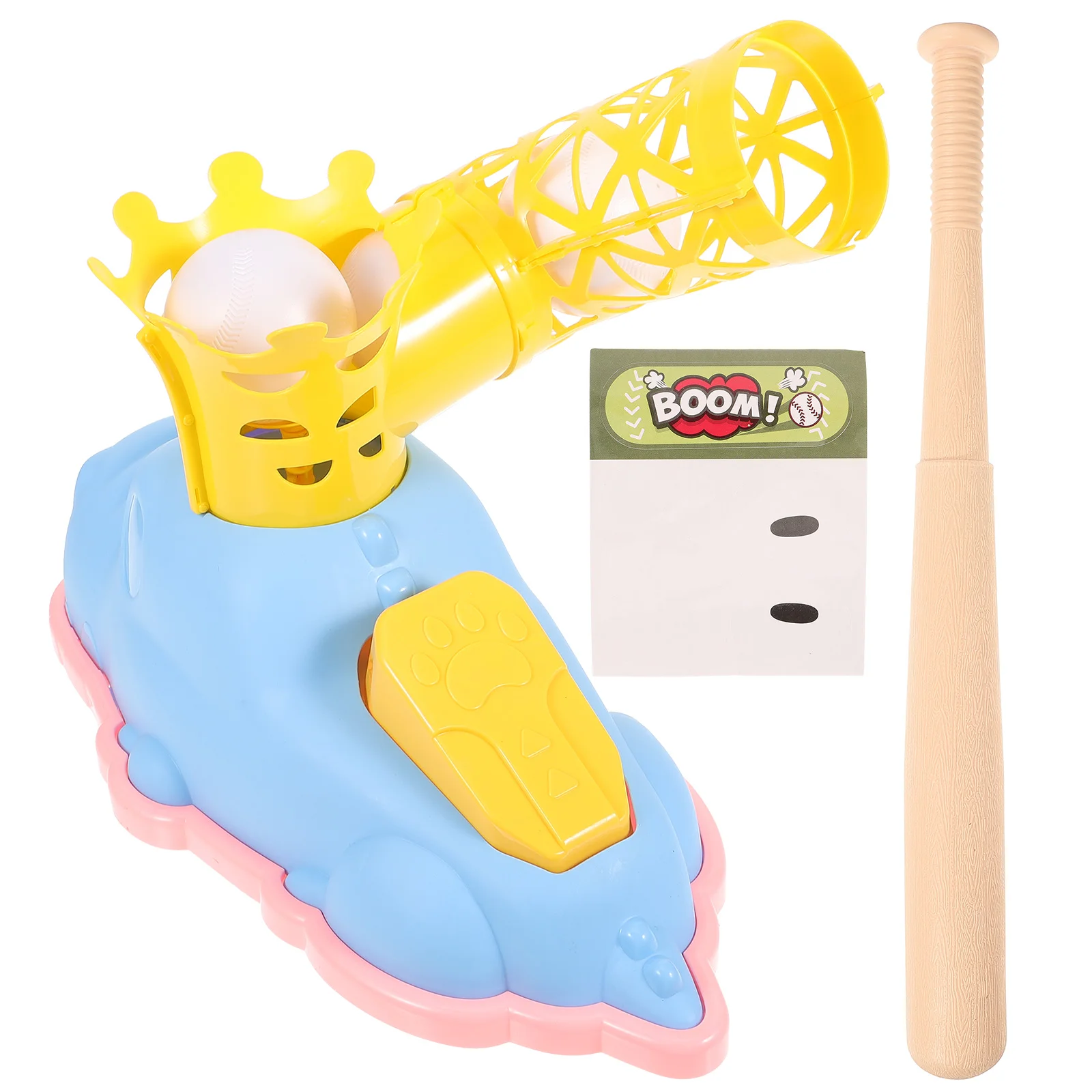 

1 set of Sports Foot Ejection Baseball Toys Children Sports Baseball Games Training Gifts