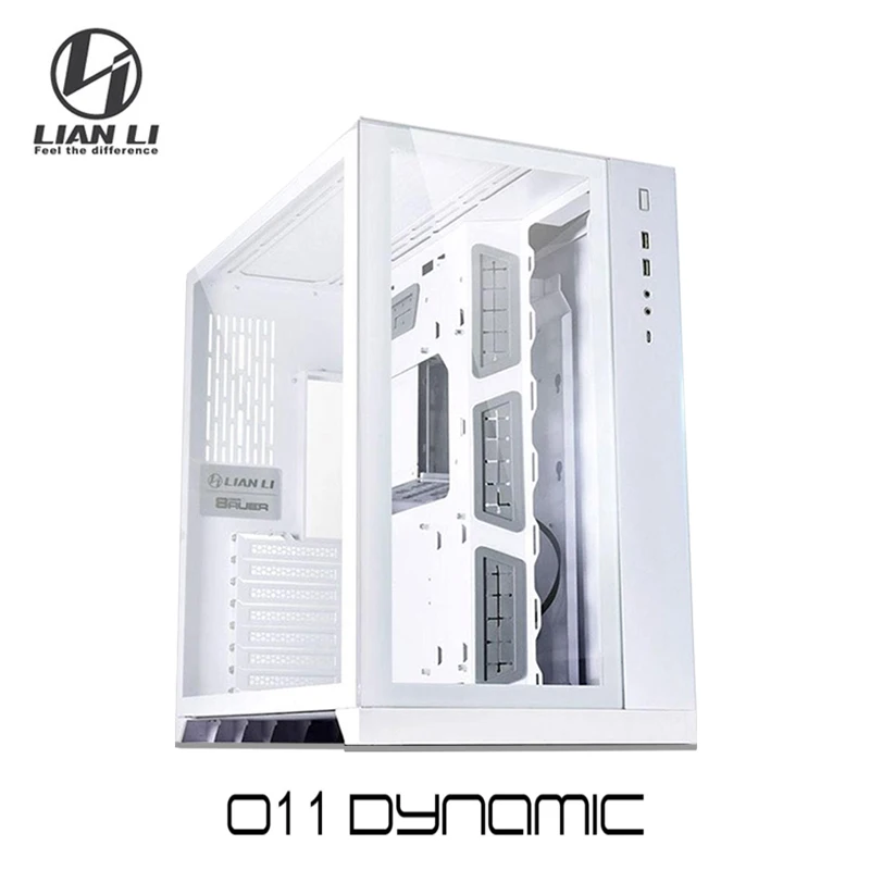 Корпус для компьютера LIAN LI Pc-o11-dynamic поддержка E-ATX/ATX/M-ATX/ITX материнская плата двухкамерный игровой шкаф DIY водяное охлаждение.