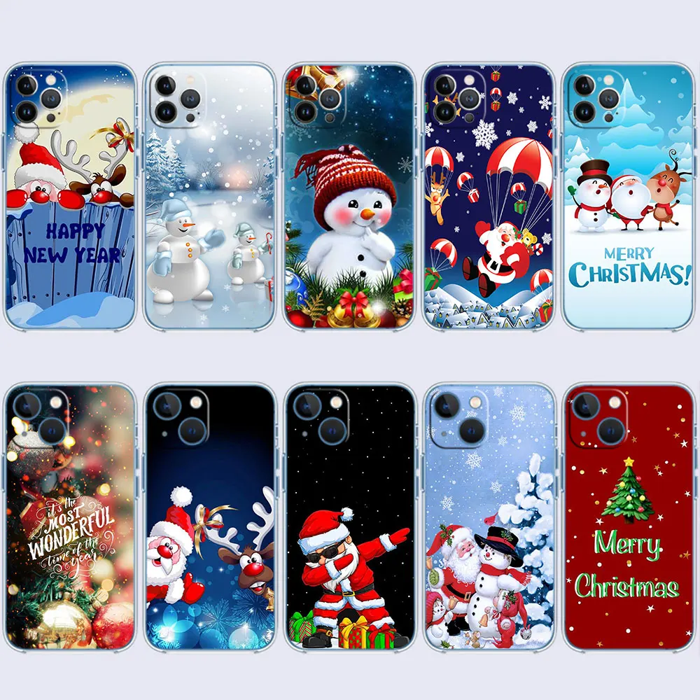 Чехол Merry Christmas для Moto G200 G71 G60S G60 G52 G51 G50 G42 G41 G8 G9 G10 G20 G22 G23 G30 G32 Play Plus Power