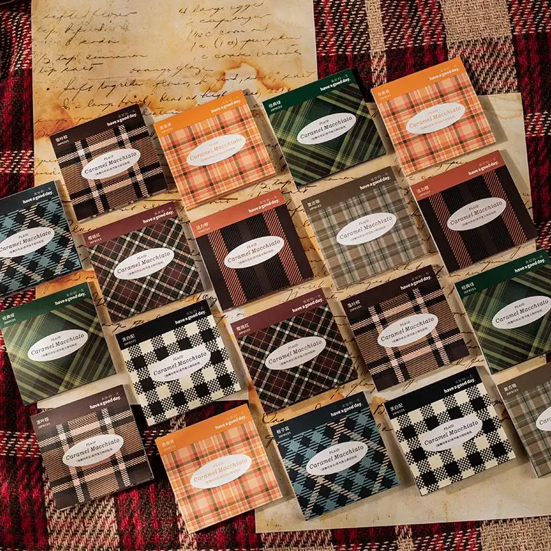 

20 шт., декоративные Стикеры для записей в клетку