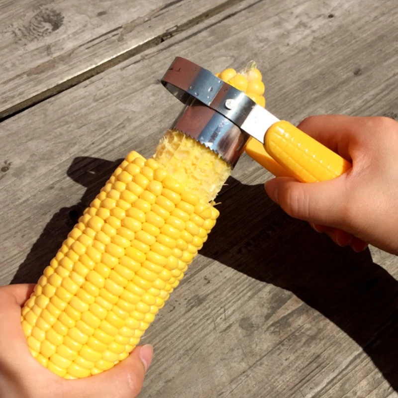 

Stainless Steel Corn Peeler Corn Planer Kernel Separator Kitchen Supplies Kitchen Accessories Household Items Home Supplies