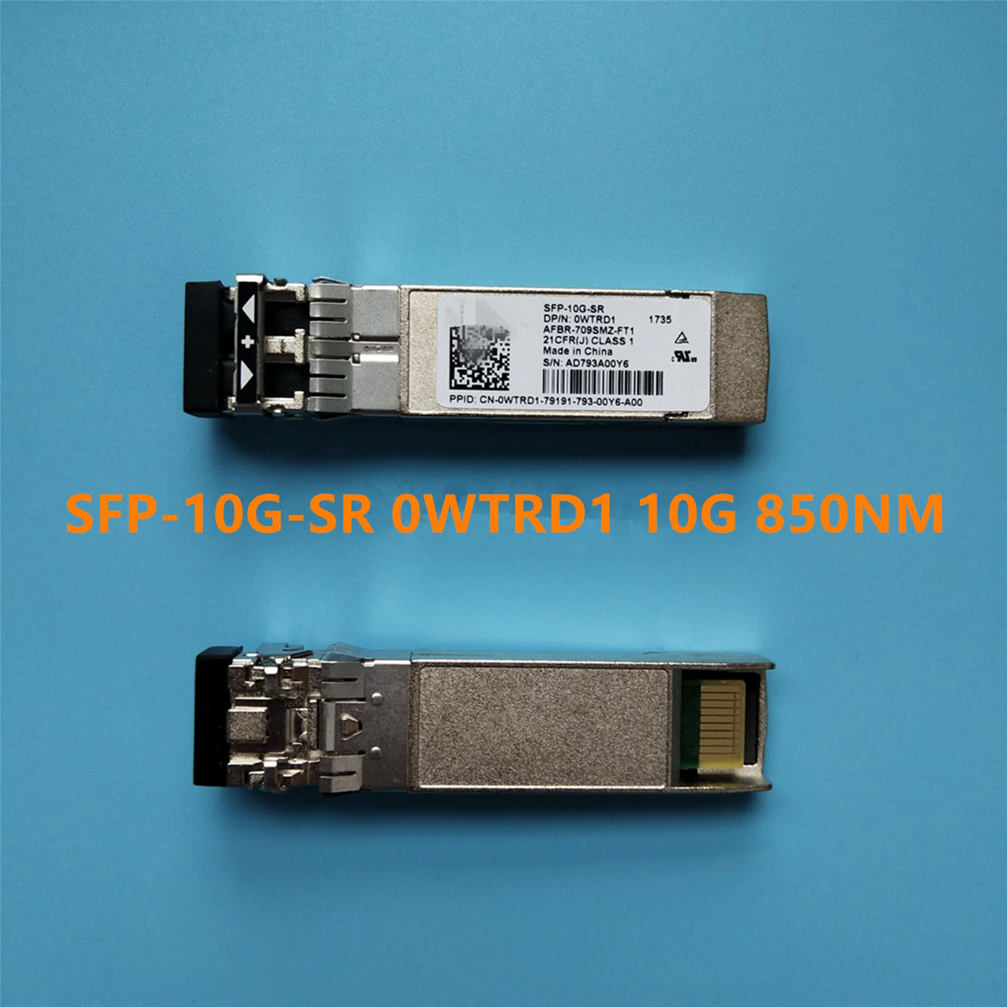 0N743D 0WTRD1 03G84K SFP-10G-SR/FTLX8571D3BCL FTLX8571D3BCL-FC FTLX8574D3BCL-FC FTLX8574D3BCL-DL/10G SR Module Optical Fiber