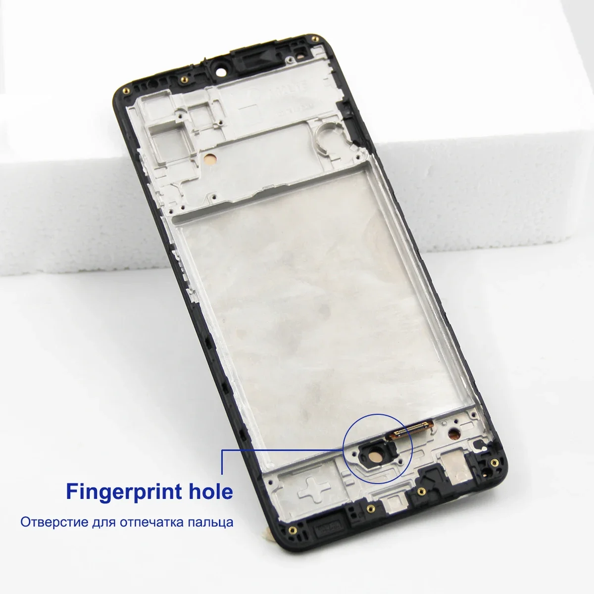 A32 A325F A325F/DS Diaplsy экран с отпечатками пальцев для Samsung Galaxy ЖК-дисплей цифровой
