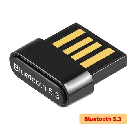 USB приемник BT5.3 Bluetooth 5,3 5,0 адаптер ключ для ПК Bluetooth наушники Беспроводная мышь гарнитура динамик ноутбук компьютер Новинка