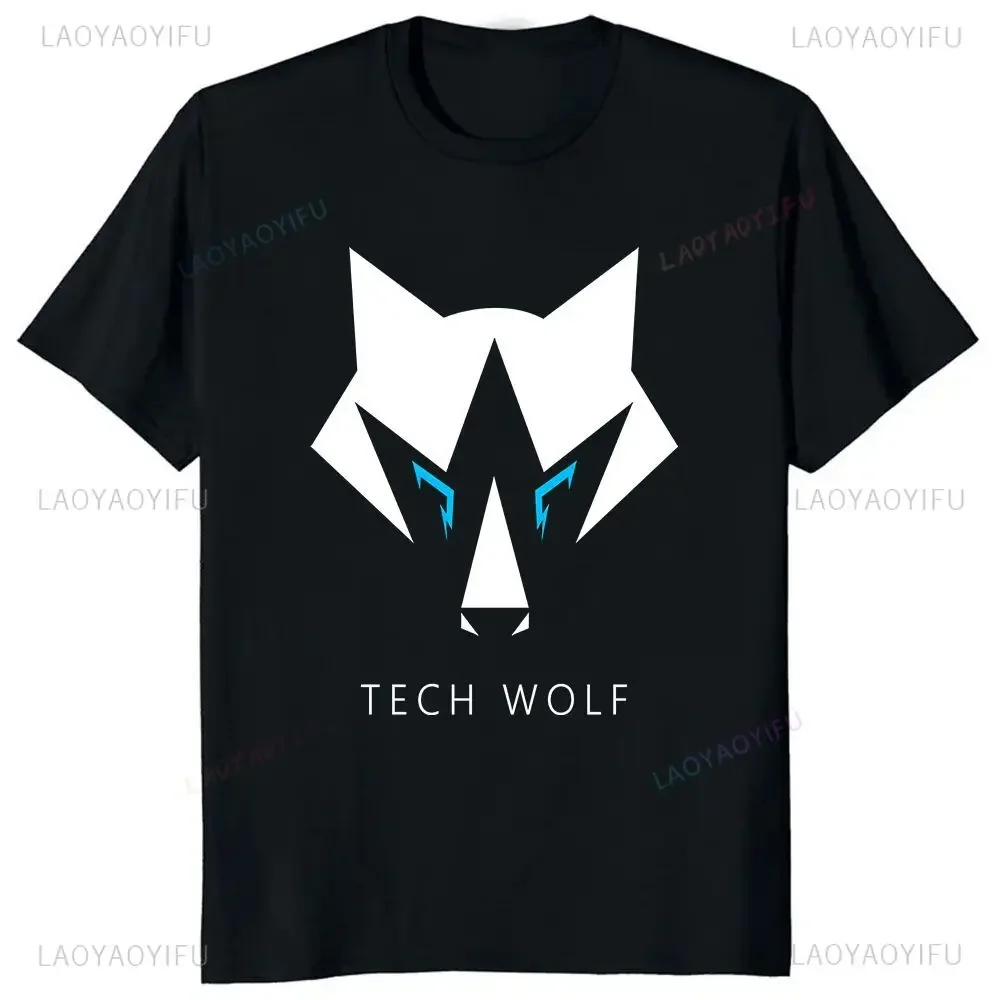 Уличная одежда футболка с принтом топ Wolfskin Hunter трендовая в стиле Харадзюку