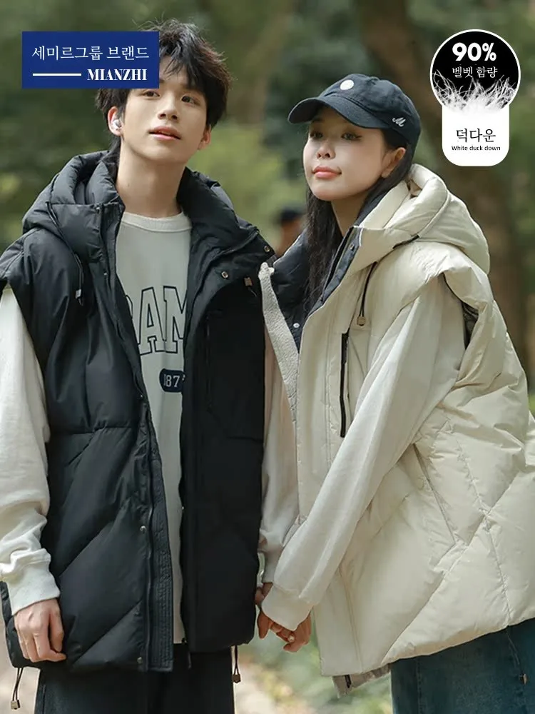 Senma up Хлопковый тонкий пуховик мужской зимний новый молодежный капюшон плюс