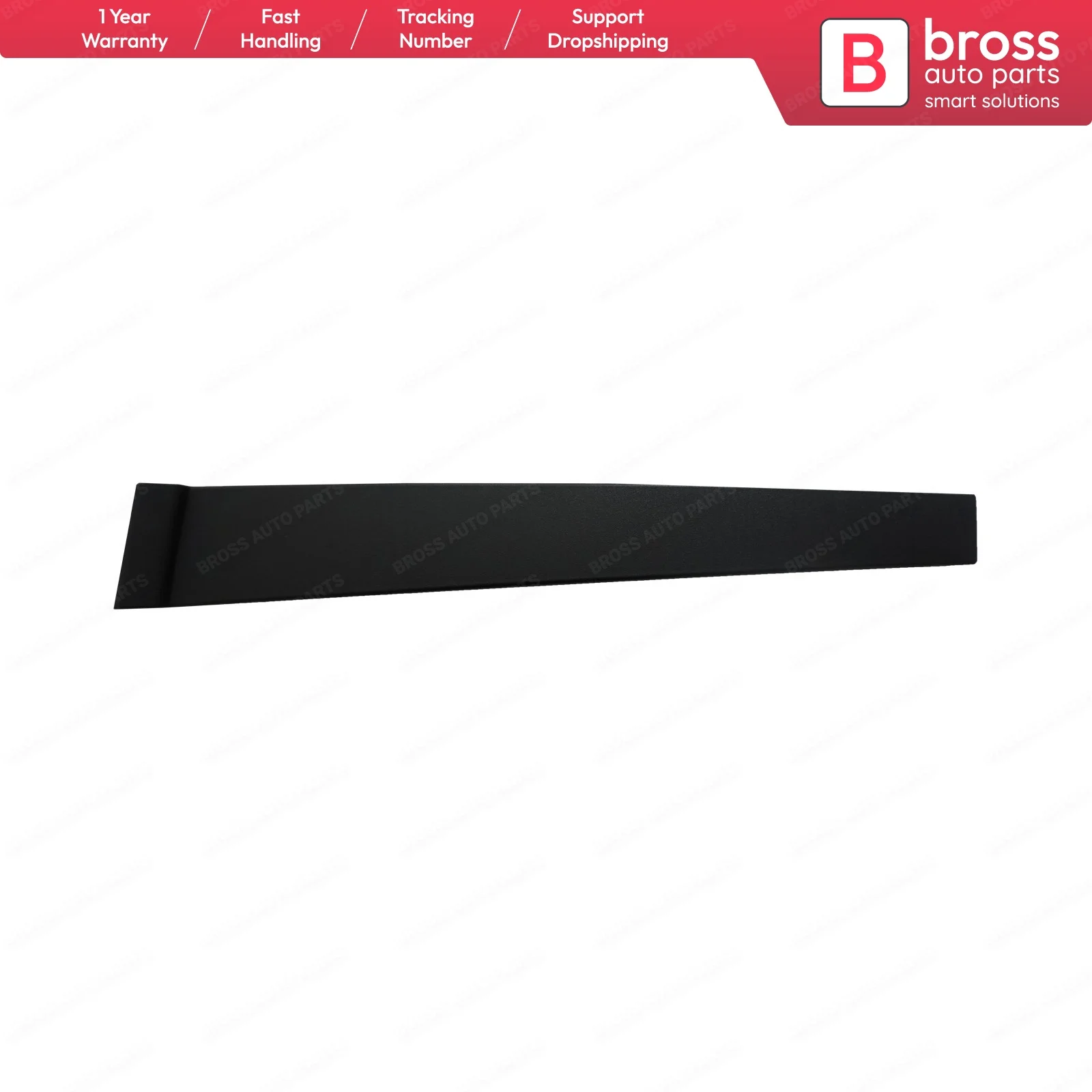 

BDP878 Rear Right Door Pillar Frame Trim Moulding 7N11N25458AA With Sponge and Snap Ring Clips for Ford Fusion Europe 5-Door