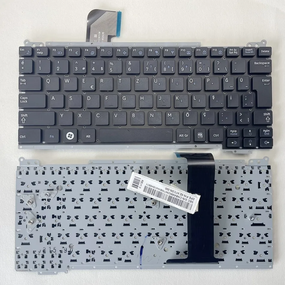 

Turkish Laptop keyboard for SAMSUNG NP-NC110 NC110 NC110P NC108 NC108P NC111 NC111P NC210 NC215 BA59-02988F White TR Layout