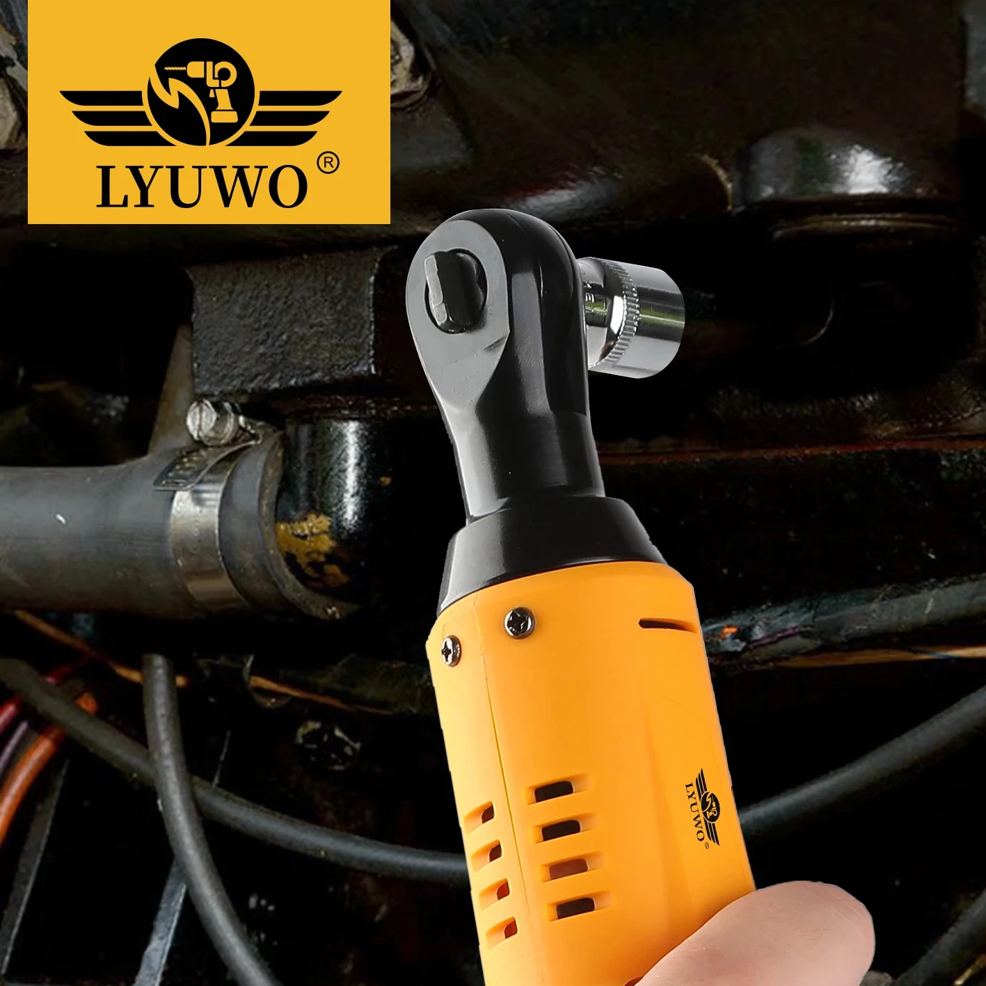 LYUWO 3/8 Master Акумуляторная Электрическая Отвертка Для Технического Обслуживания