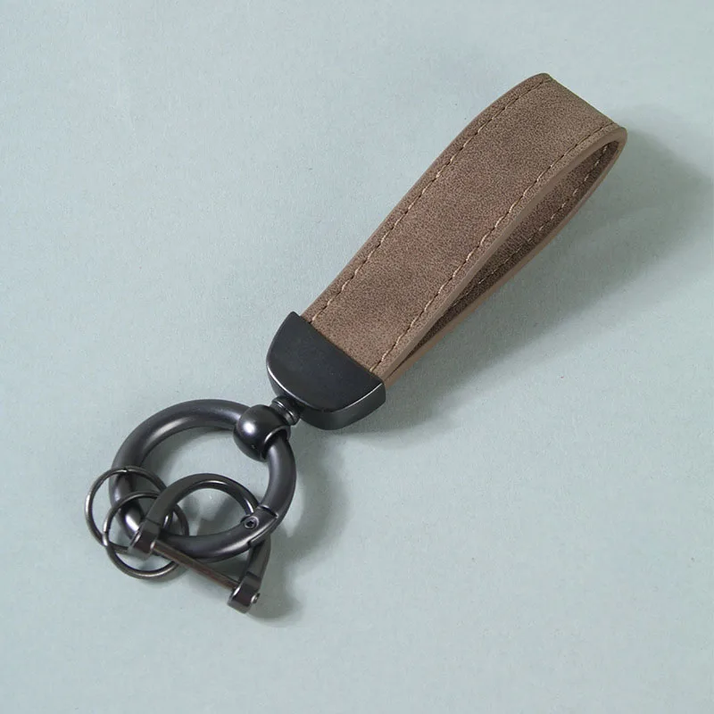 

Модный однотонный меховой брелок с откидной крышкой, деловой подарок, брелок для ключей для мужчин и женщин, ремешок для ключей от машины, поясной кошелек, брелки для ключей