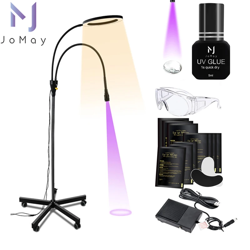 JOMAY 5 мл набор УФ-клеев для ресниц 1 ~ 3 с быстросохнущий водонепроницаемый