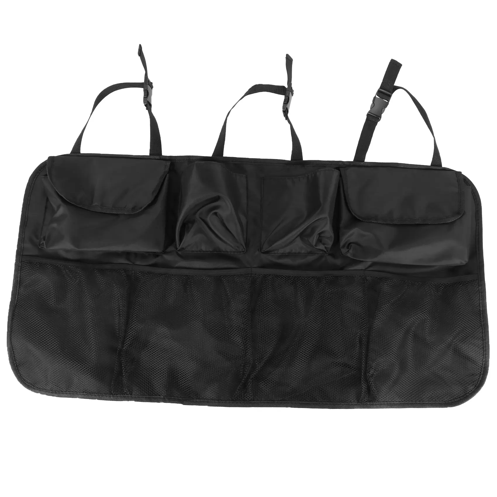 

Car Rear Seat Back Storage Bag Multi Hanging Nets Pocket Trunk Bag Organizer Auto Stowing Tidying Interior Accessories Supplies