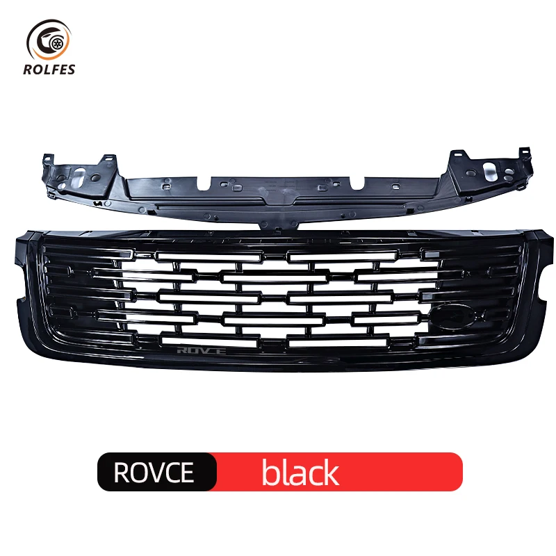 

РОЛЬФЕС для Land Rover Range Rover Velar L560 2017-2024 LR 092628 Передняя решетка Гоночные грили Верхний бампер Капот Сетчатая решетка Гриль