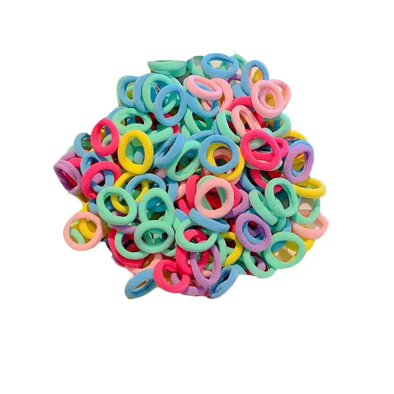 100 шт., повязки на голову Lindos lazos Coloridos el cabelloNiña No daña el cordón del cabelloPonytail peinado accesorio (art.: 3920ca2aa30a4) - 3920ca2aa30a4