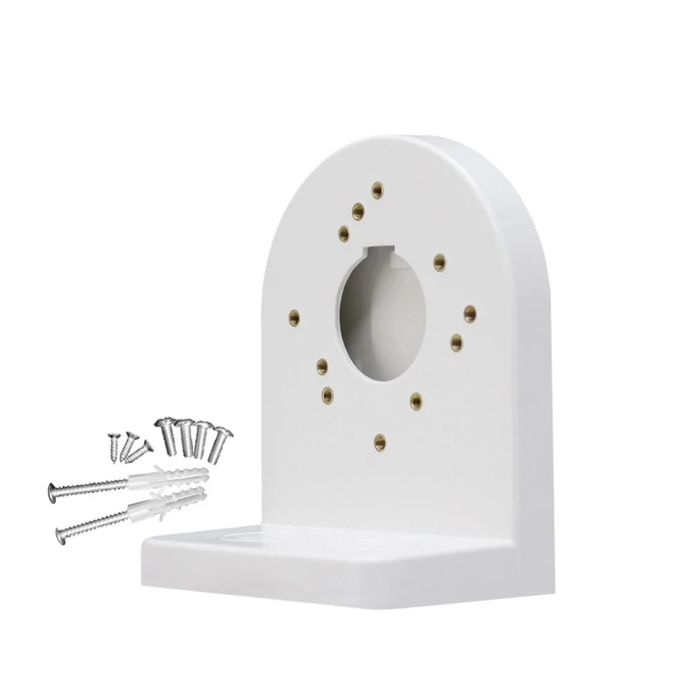 

Rustproof Right Angle Household Supplies Wall Mounted With Screws For CCTV Dome Camera ABS DIY Accessories L Type Bracket