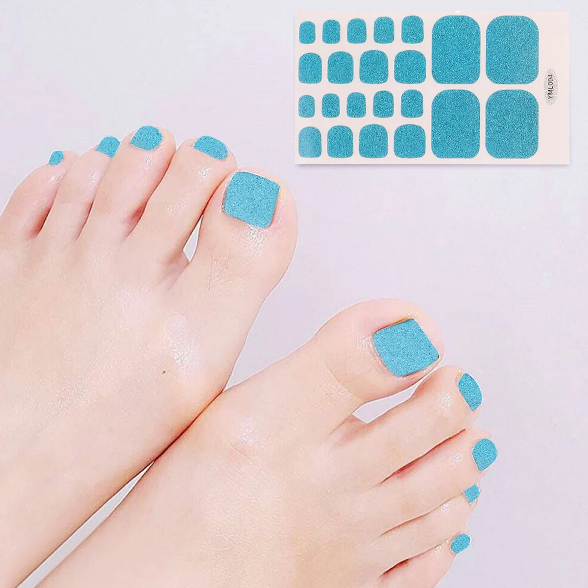 

8 Sheets Toenail Sticker Calcomanias Para Uñas Nail Board Files Straight Nail File Stickers Manicure Toenail Ornament