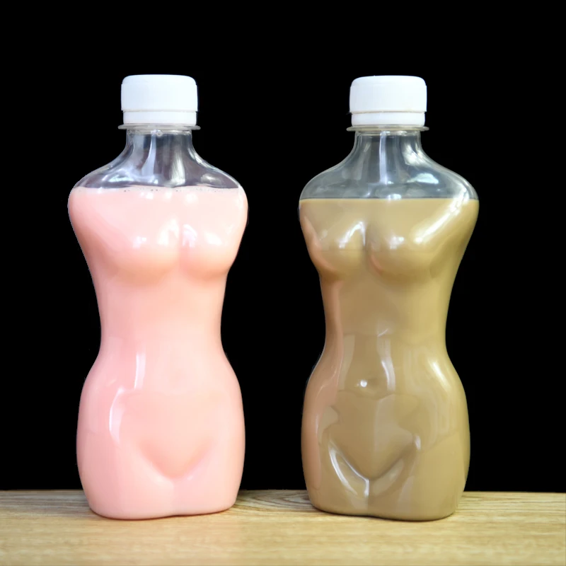 10pcs High quality disposable bubble tea cups 330ml transparent plastic pet packaging milk coffee juice yogurt cup with lid
