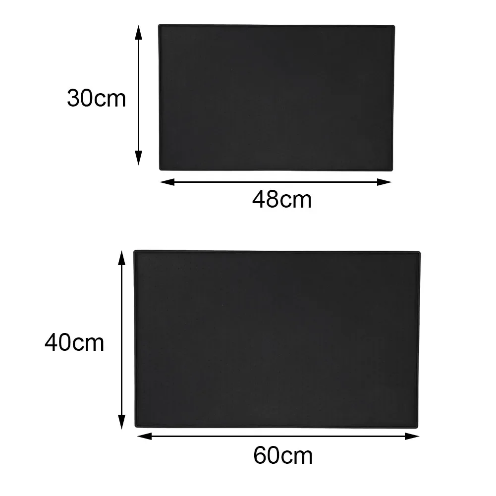 1 шт. водонепроницаемый силиконовый коврик для питомцев