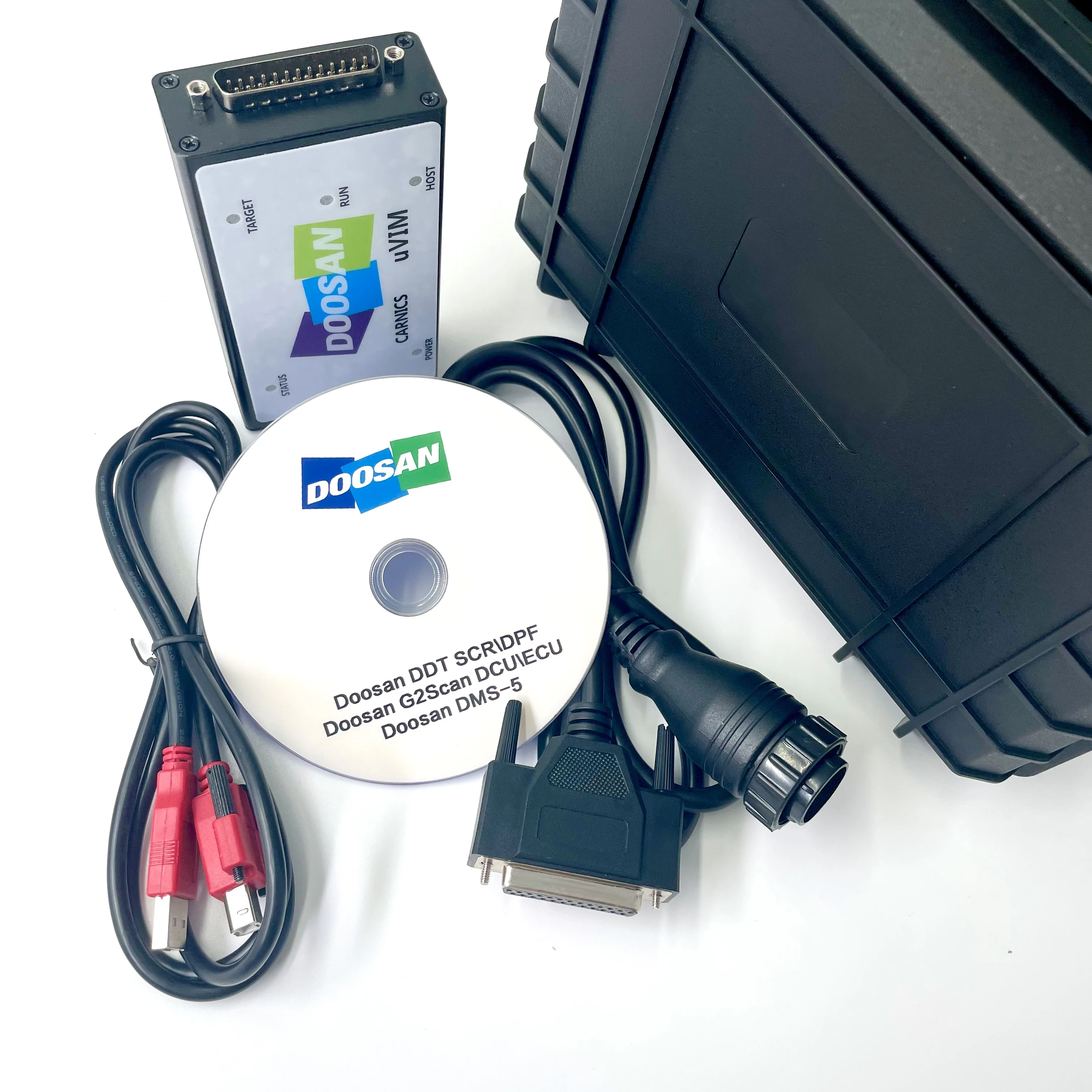 Диагностический инструмент для проверки экскаватора Doosan DDT SCR DPF G2 Scan DCU ECU DMS-5