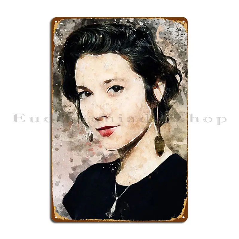 

Мэри Элизабет винстед металлическая фотография клубный Настенный декор для гостиной жестяной знак плакат