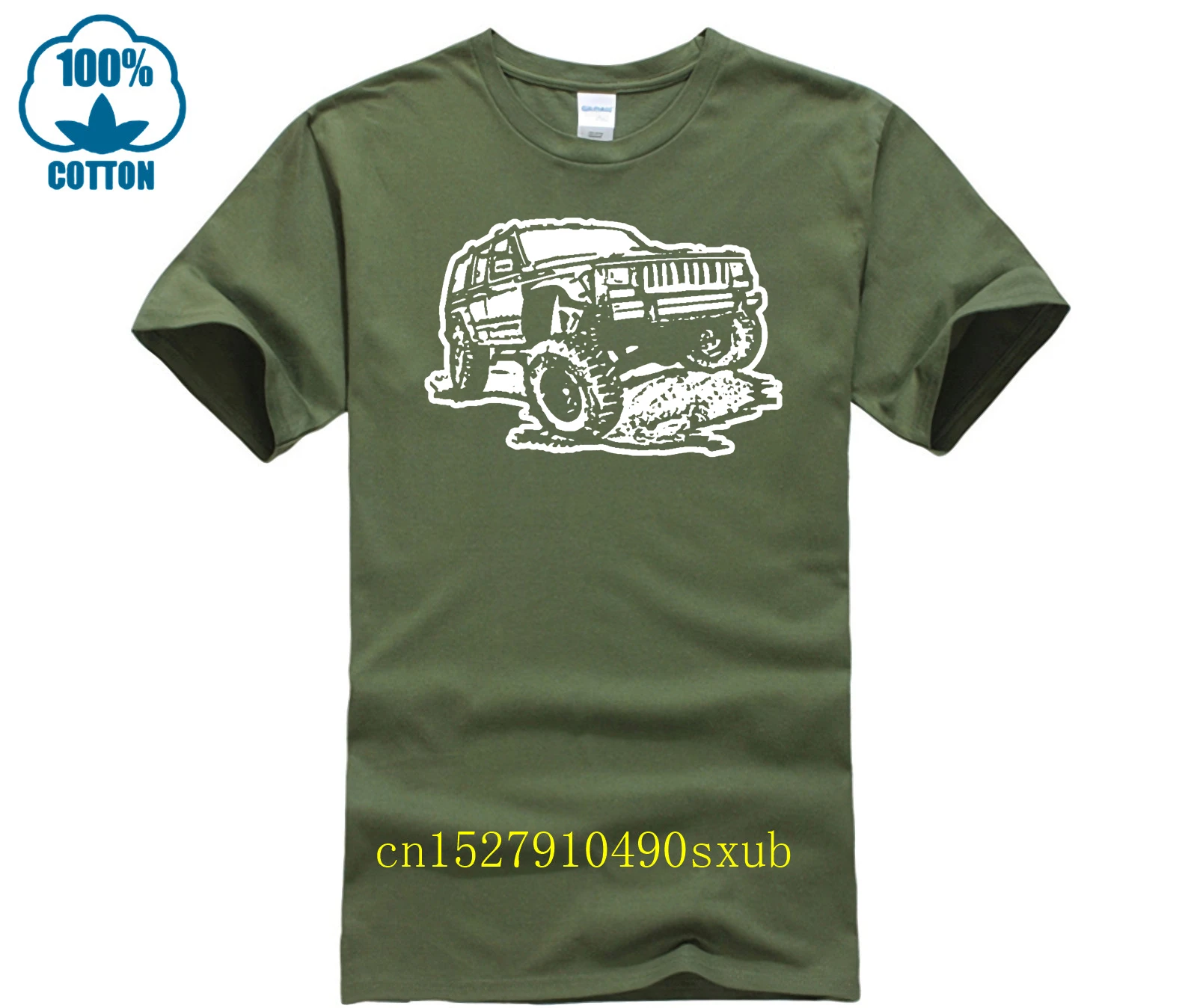 Новинка 2024 мужские футболки футболка XJ Cherokee подарок для внедорожника 4x4 папа