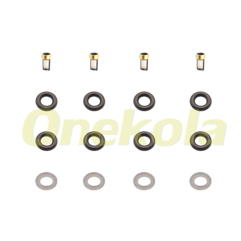 

Fuel Injector Seal O-Ring Kit Seals Filters for 35310-04000 For Hyundai i10 2016 Kia Picanto Mk2 3531004000