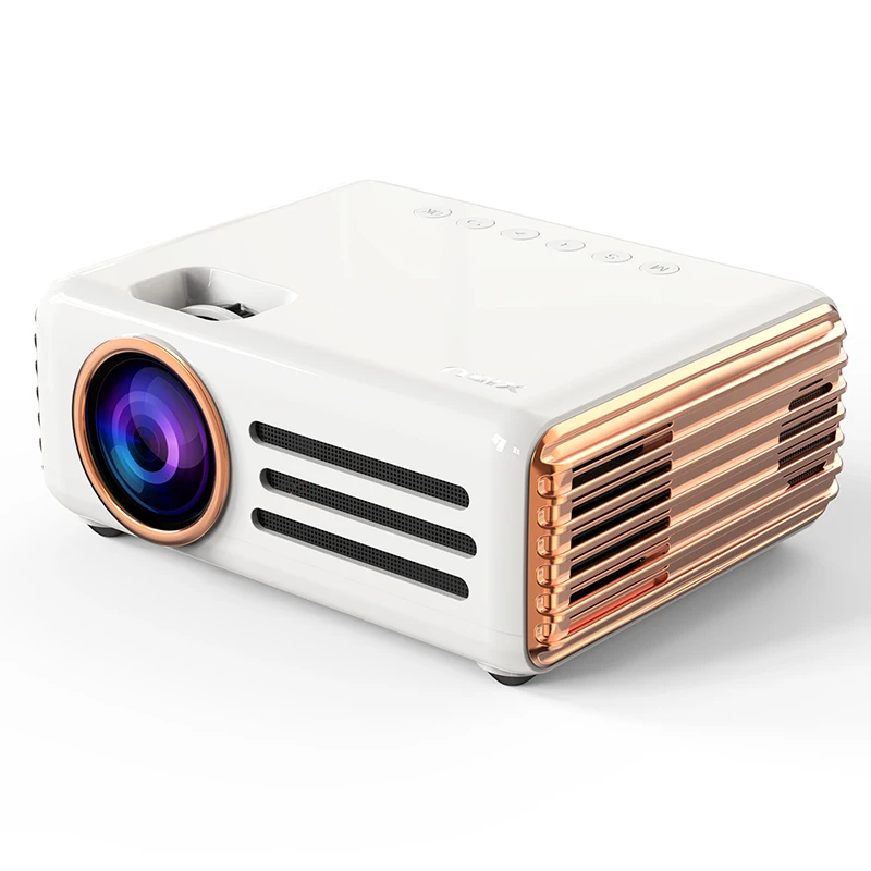 

2022 New Arrival White Color Beamer Smart 4K HD Home Cinema Theater 10000 Lumens WIFI Digital Mini LCD LED p2 Projector